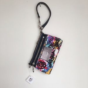 Coach Multicolored Poppy Wristlet